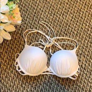 COPY - White push-up bikini top